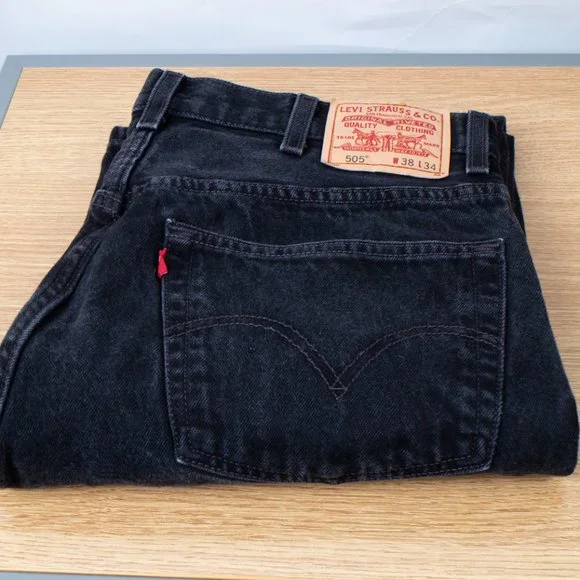 Levi's Men's 505 Regular Fit Jeans - Green Frost, 31x32, 100% Cotton, Zip Fly With Button